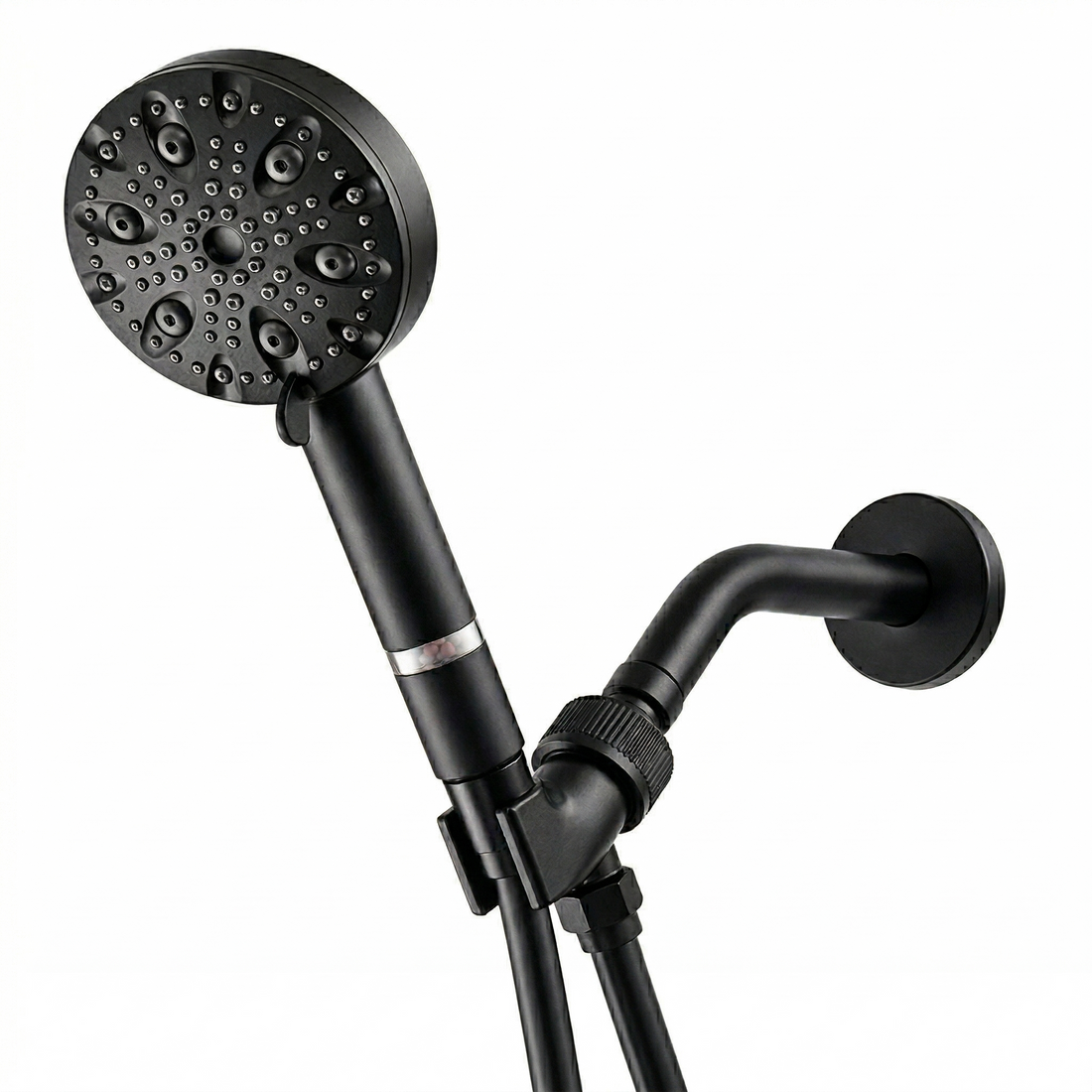 Luxe 9-läges Duschhuvud Shower Essentials Kit