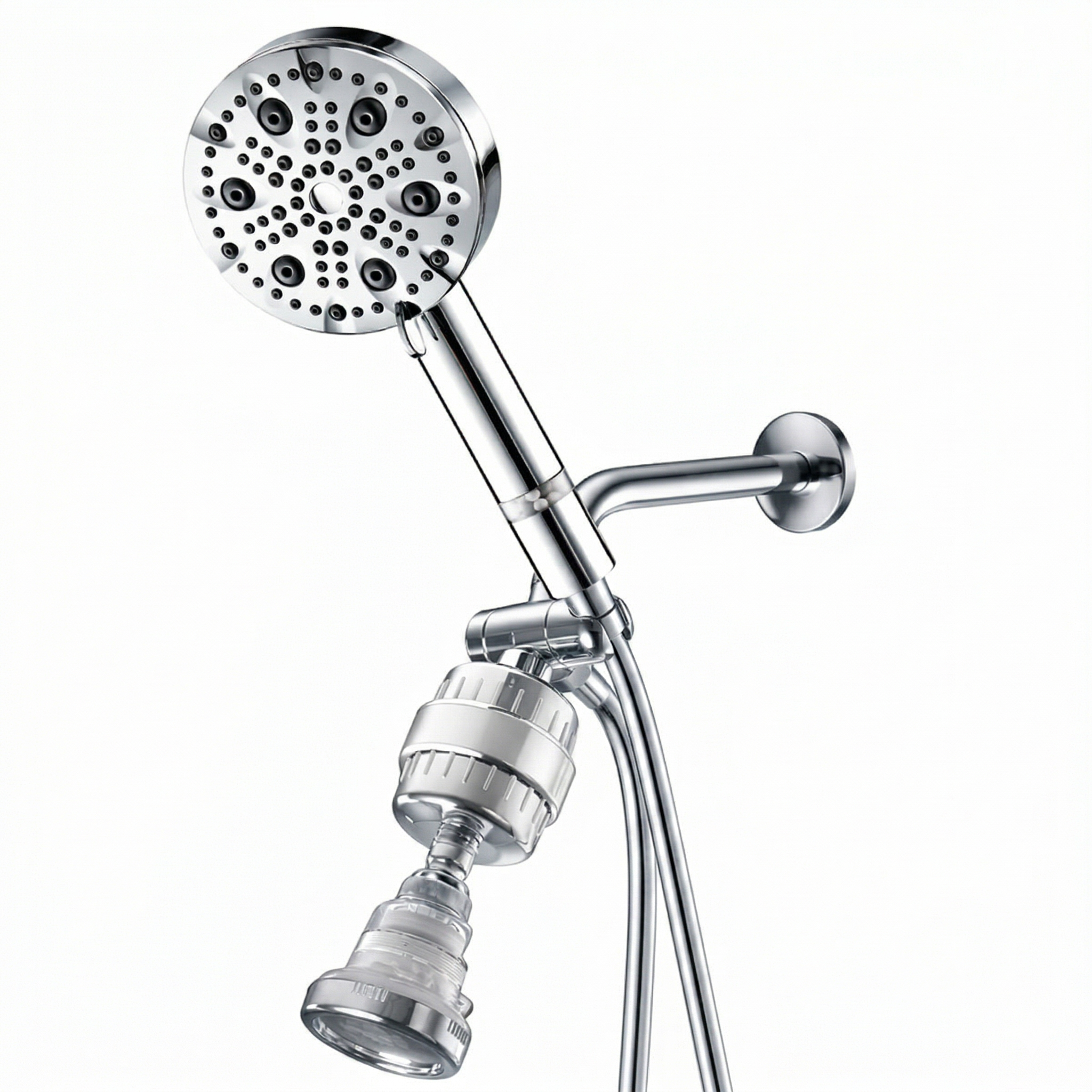 MineralStream Luxe 9-läges Duschhuvud med högtryck