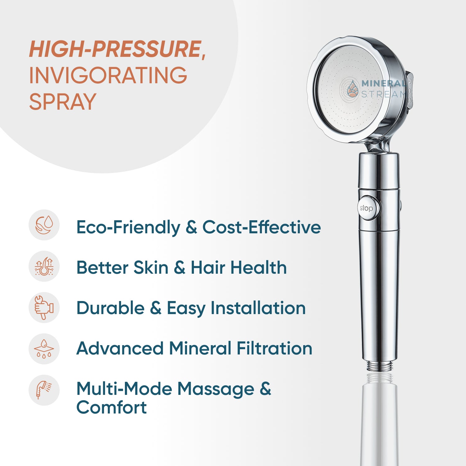 MineralStream Duo duschhuvud duschhuvud dusch Essentials Kit