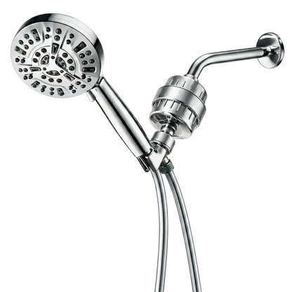 MineralStream Luxe – Duschhuvud med 10 lägen (Filtrerat)