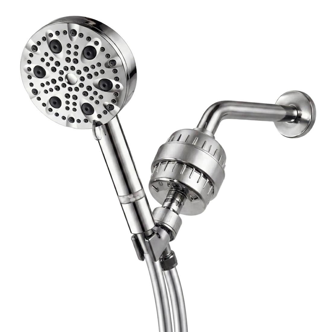 MineralStream Luxe 9-läges Duschhuvud med högtryck