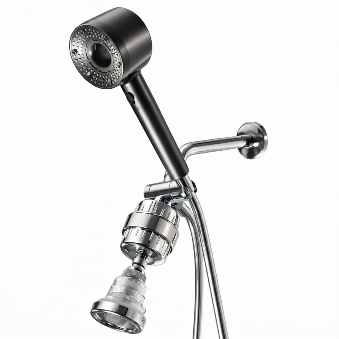 Hey Pure Filtered Dual Duschhuvud System