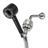Hey Pure Filtered Shower Head complete kit in black and chrome finish