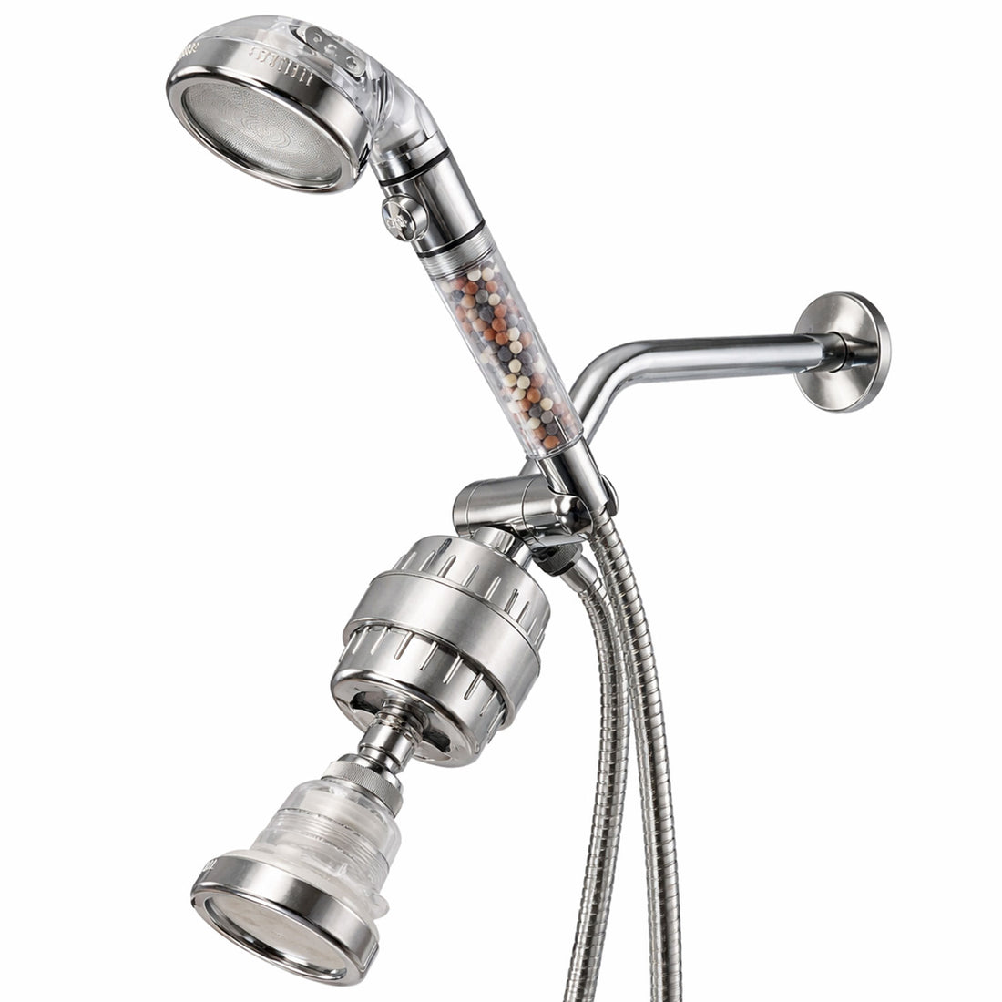 Joniskt dukduschsystem