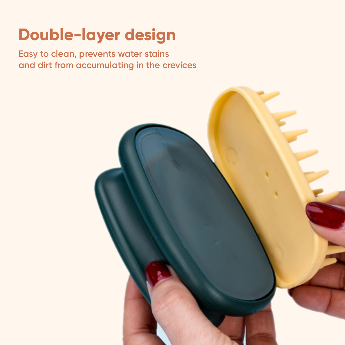 Dusch hårbotten massager