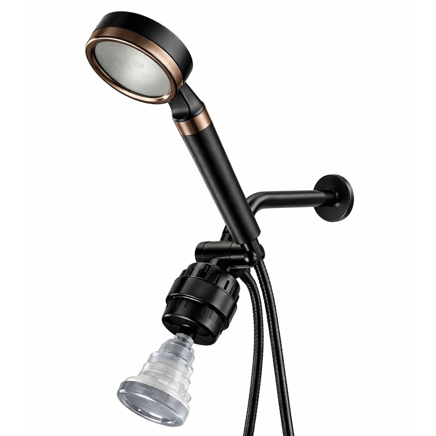 MineralStream ™ Black - C -vitamin med dubbla duschsystem